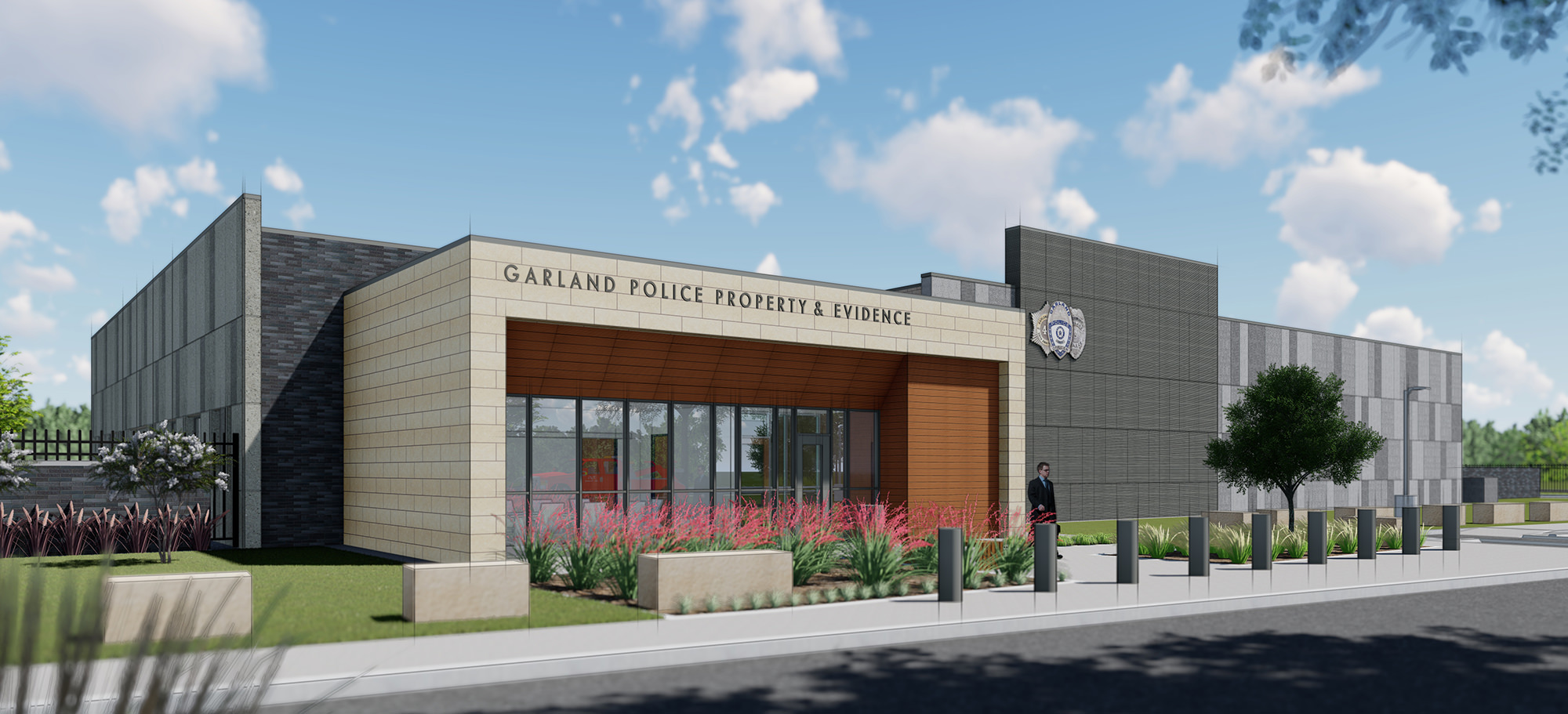 Garland Police Property and Evidence Building