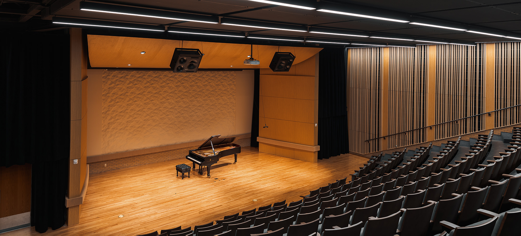 University of North Texas Music Building Recital Hall